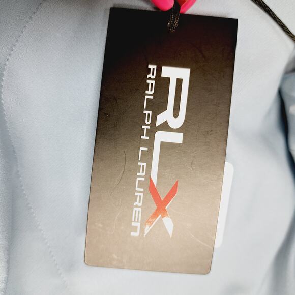 New RLX Ralph Lauren Black Label Vessel Blue Elastic waist Eagle Golf Pants 14 - Picture 13 of 16